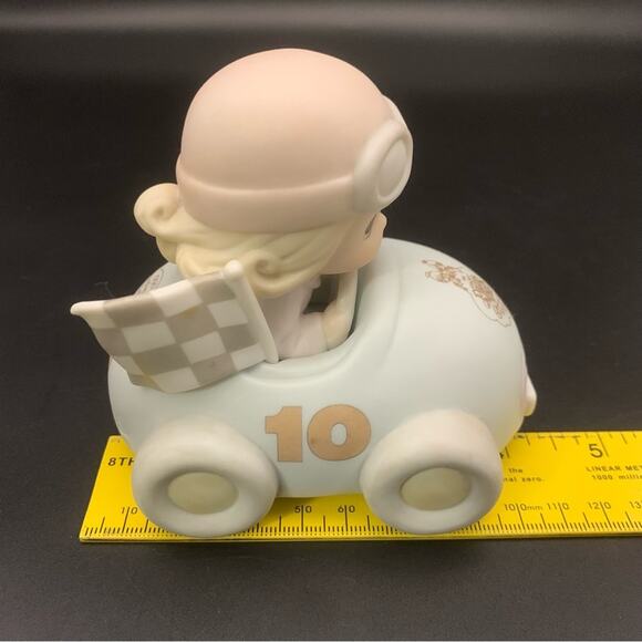 1990 Precious Moments Racing Car Figurine - Picture 13 of 14